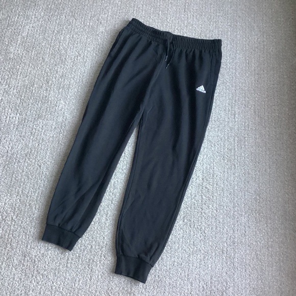 Adidas Joggers L 2 Pairs  Essentials Slim Tapered Cuff Pants - Picture 4 of 11